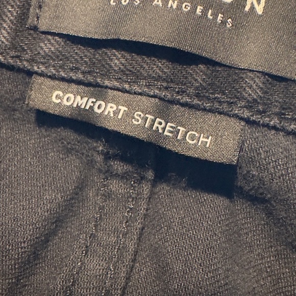 PacSun Black Straight Leg Jeans with Raw Hems - Picture 5 of 7